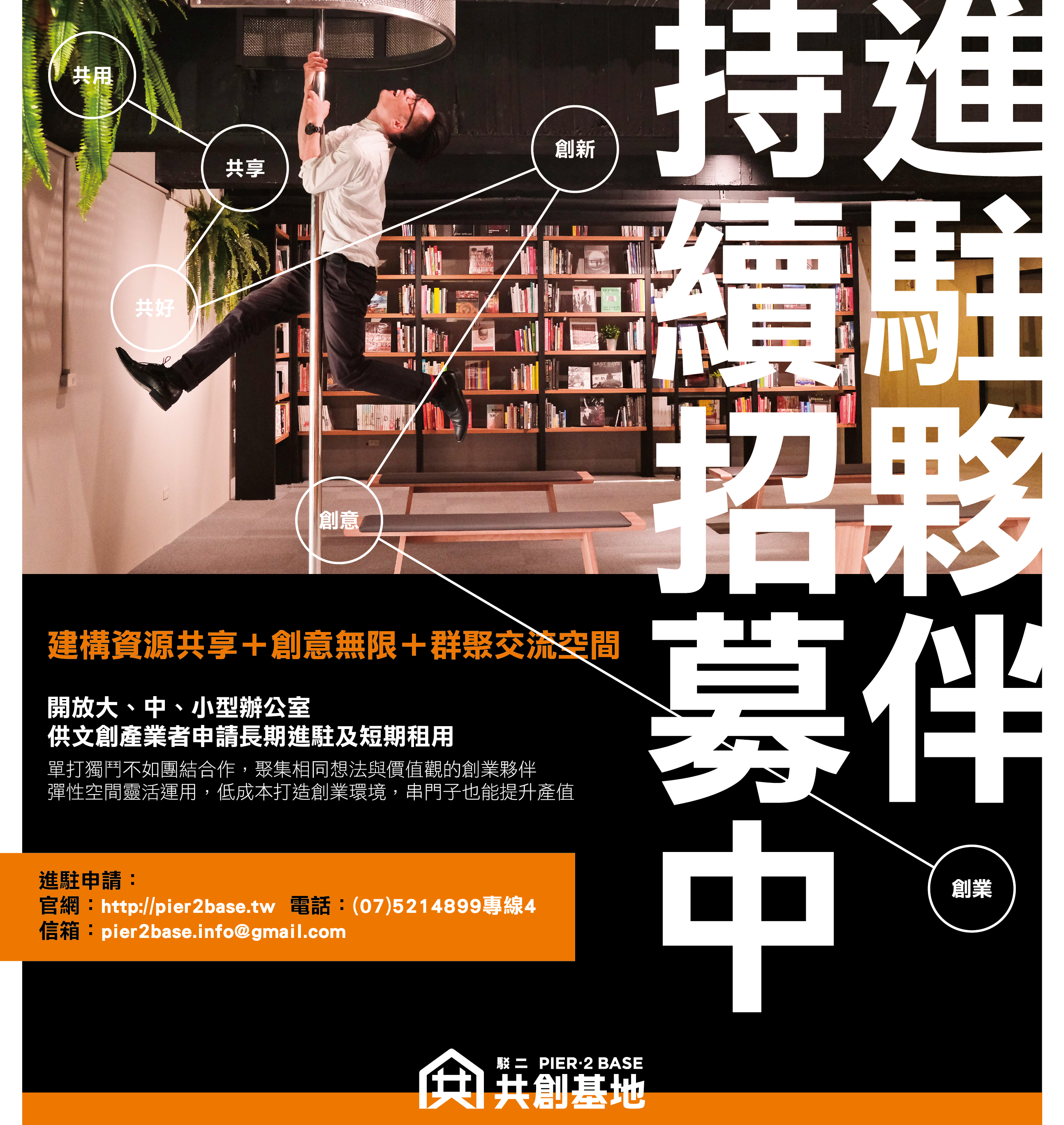 駁二共基地正式啟動 創意夥伴招募
